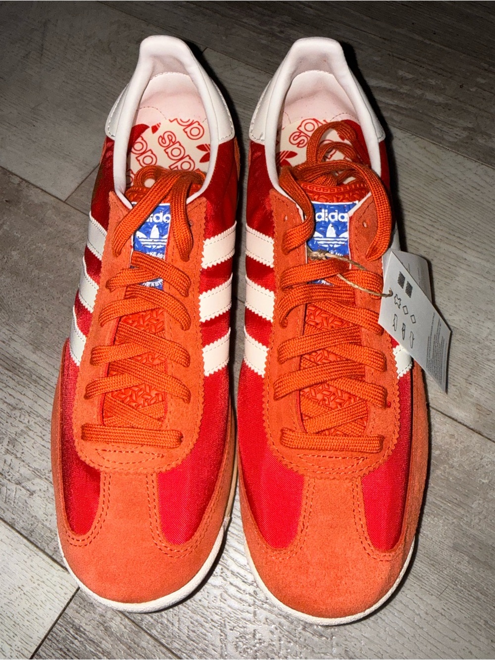 Adidas SL 72 RS Preloved Red Sneakers Mens 9 - Picture 4 of 9